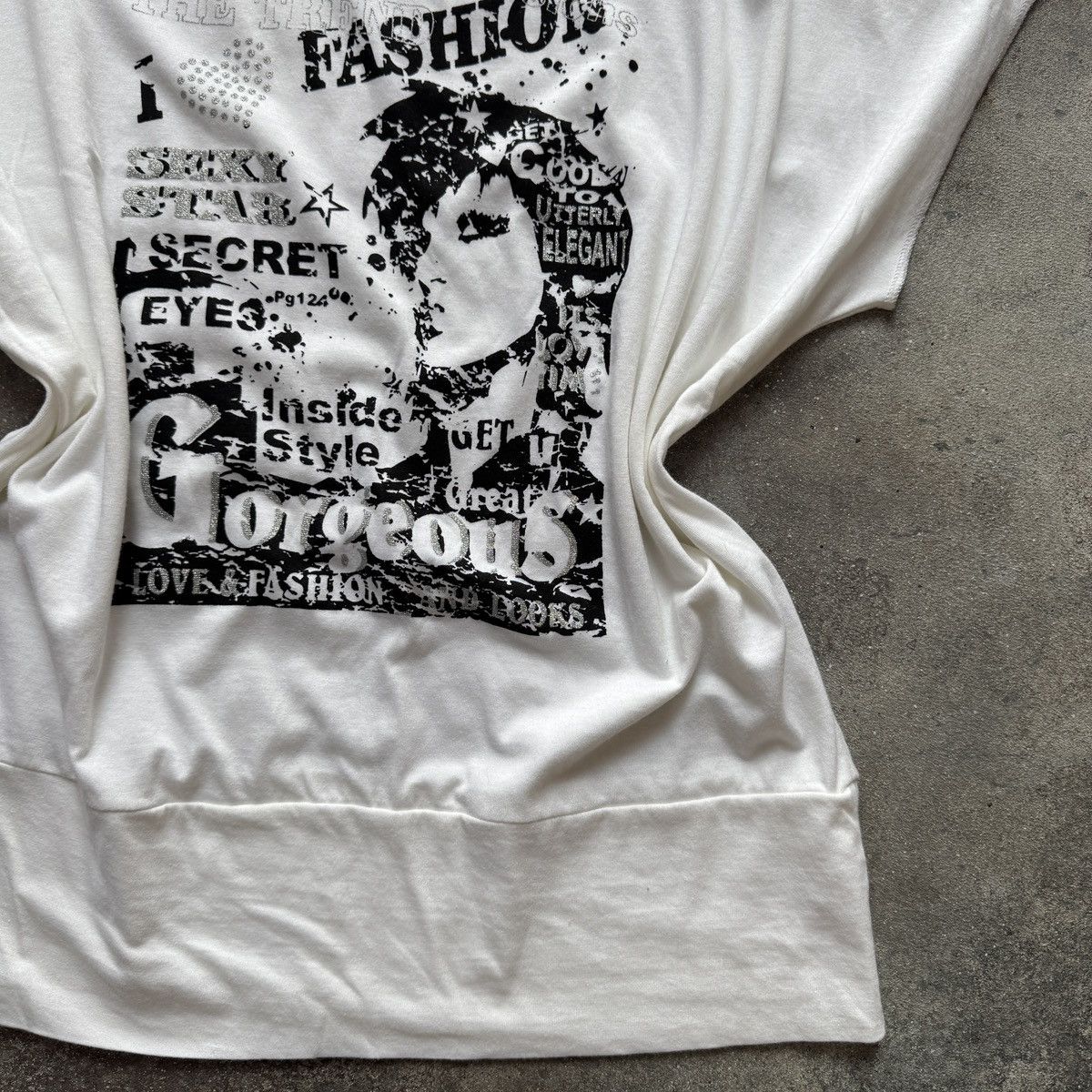 Hysteric Glamour 2000’s Aesthetic Y2K Glamour Sexy Archive T-Shirt Size M / US 6-8 / IT 42-44 - 5 Thumbnail