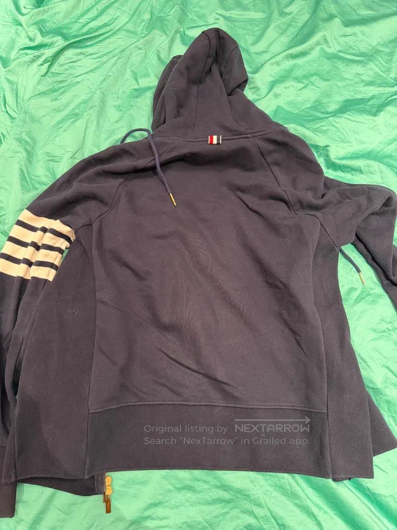 Thom Browne Thom Browne Black Hooded Sweatshirt Size US XL / EU 56 / 4 - 6 Thumbnail
