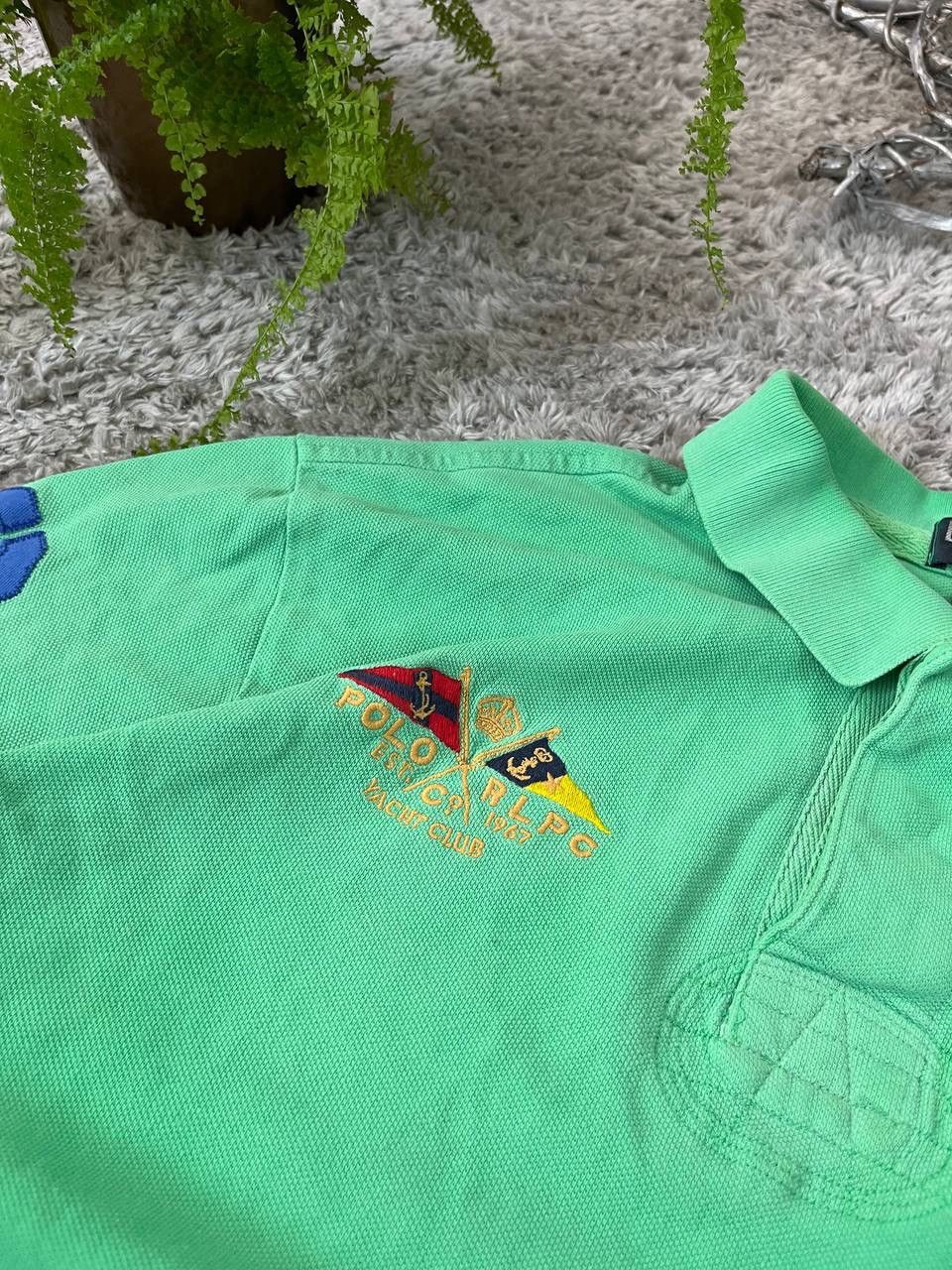 Polo Ralph Lauren × Vintage Polo Ralph Lauren T-Shirt Streetwear Chief Keef Big Logo 00s Size US XL / EU 56 / 4 - 5 Thumbnail