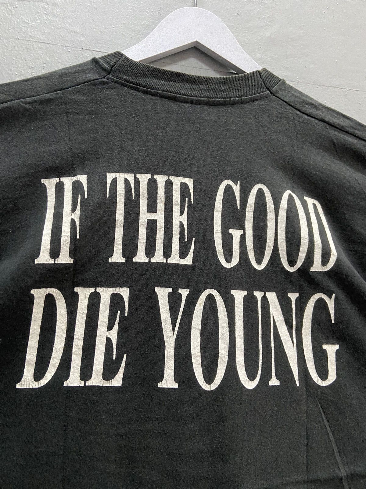 Vintage VINTAGE 90’S TRACY LAWRENCE IF THE GOOD DIED YOUNG TEE SHIRT Size US XL / EU 56 / 4 - 9 Thumbnail