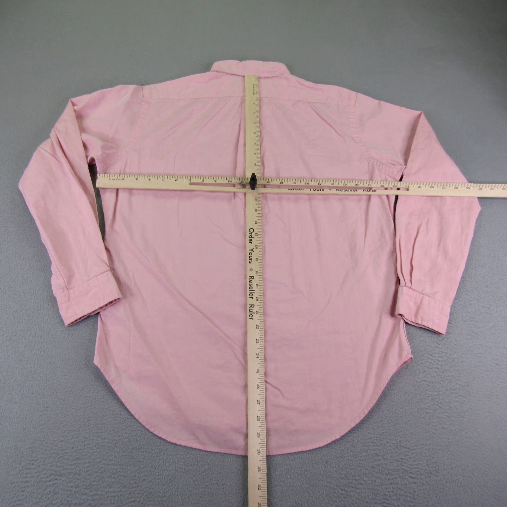 Ralph Lauren VINTAGE Ralph Lauren Button-Up Shirt Men Medium Pink Cotton Casual Formal 90s Mens Size US M / EU 48-50 / 2 - 4 Thumbnail