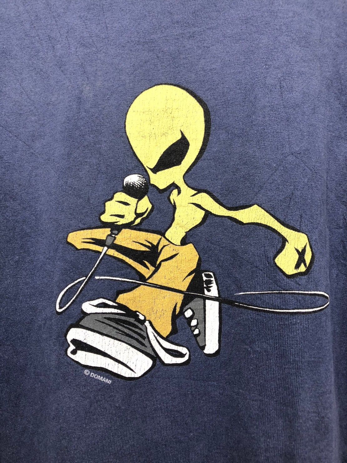 Vintage Vintage 90's Alien shirt Y2K Domani BN Size US XL / EU 56 / 4 - 3 Thumbnail