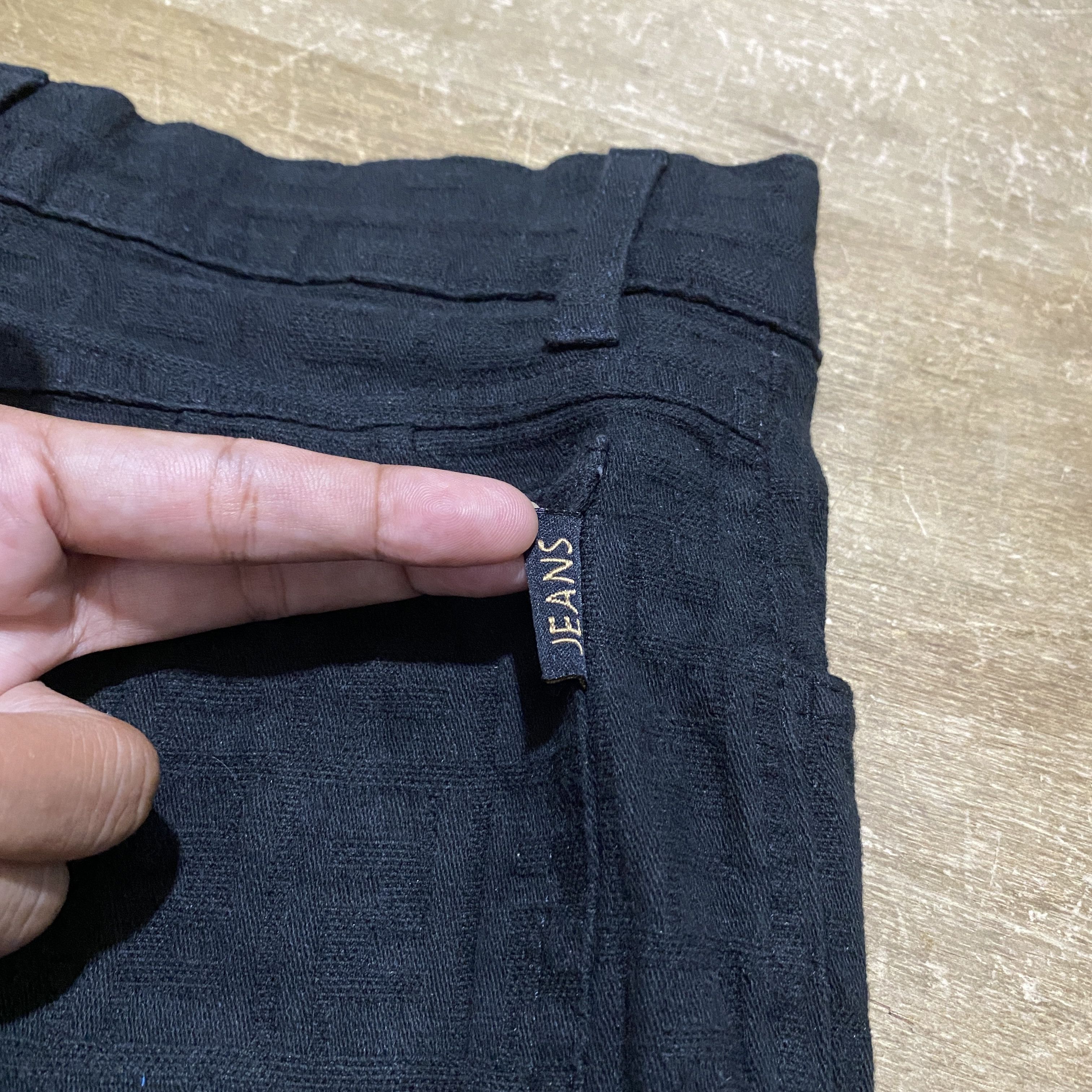 Fendi Vtg Fendi monogram black long pants Size 27" / US 4 / IT 40 - 5 Thumbnail