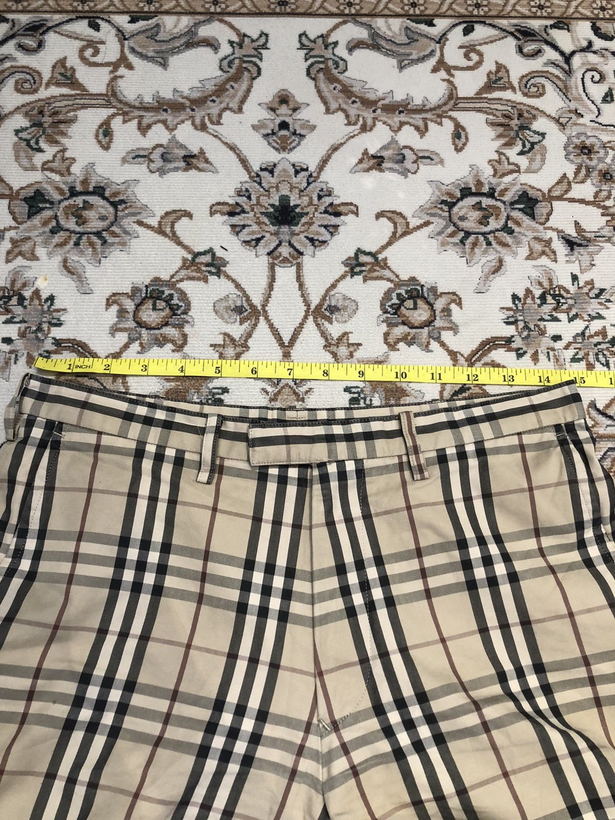 Burberry BURBERRY NOVA CHECK PANTS Size US 29 - 11 Thumbnail