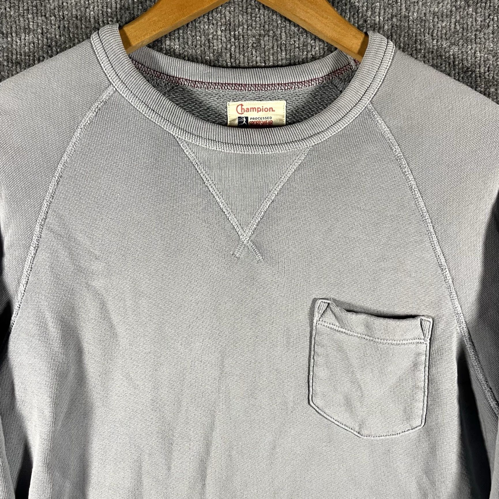 Champion Champion Men's Todd Snyder Pullover Sweatshirt Long Sleeve Gray Size XS Size US XS / EU 42 / 0 - 2 Thumbnail