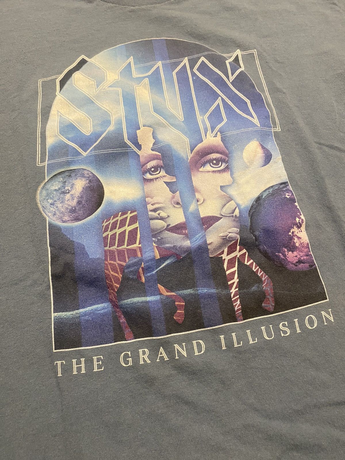 Vintage Vintage 1997’ Styx Tour Shirt Size US L / EU 52-54 / 3 - 3 Thumbnail