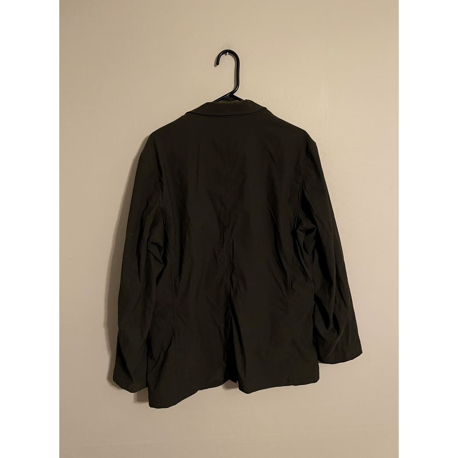 Eddie Bauer Eddie Bauer Travex Voyager Travel Blazer Jacket Sport Coat - Men's 44 Gray Nylon 3 Button, Regular, Blazer, Travel, Eddie Bauer, Mens Size 44R - 3 Thumbnail