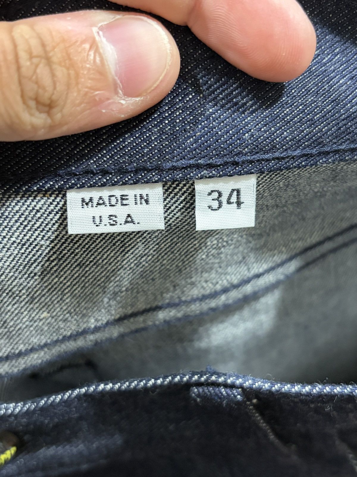 Matty Boy Matty Boy Anti Promo Blue Patched Denim Size US 34 / EU 50 - 10 Thumbnail