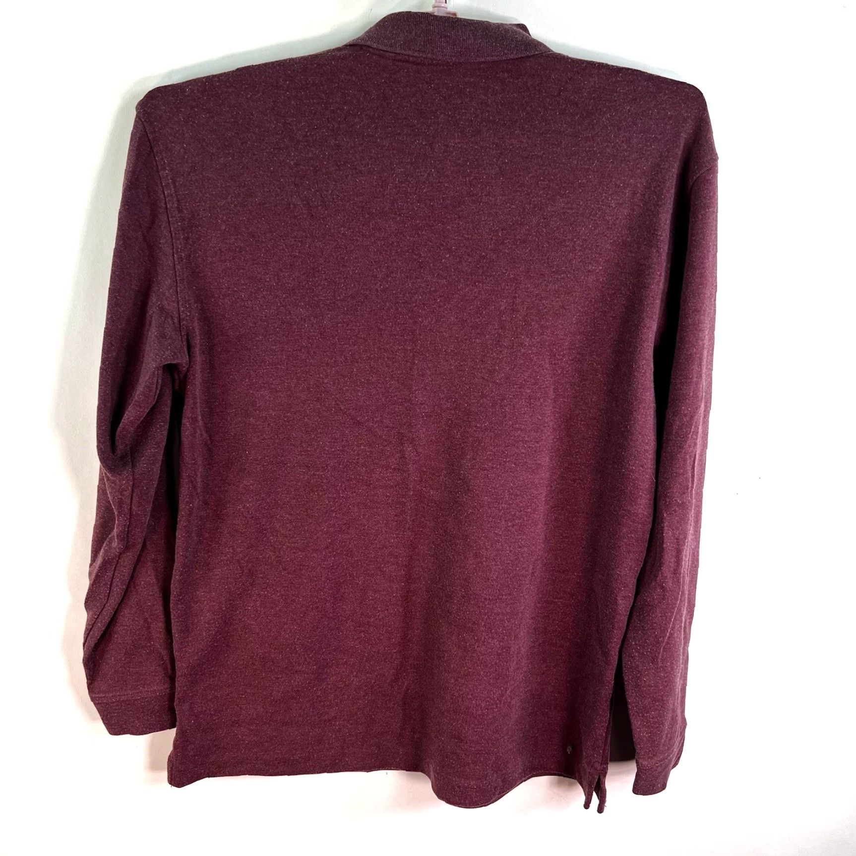 Orvis Orvis Henley Sweatshirt Mens Size M Maroon Long Sleeve Size US M / EU 48-50 / 2 - 6 Thumbnail