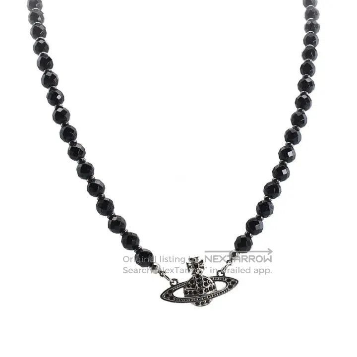 Vivienne Westwood One Row Relief Choker Necklace 0079.