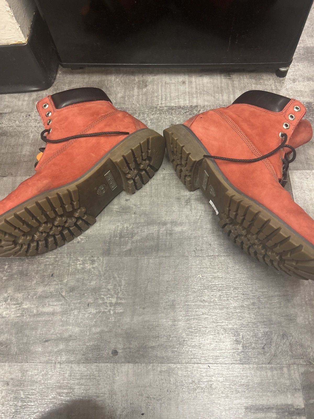 Timberland Timberlands Boots 11.5 Red with Tags Used Size US 11.5 / EU 44-45 - 4 Thumbnail