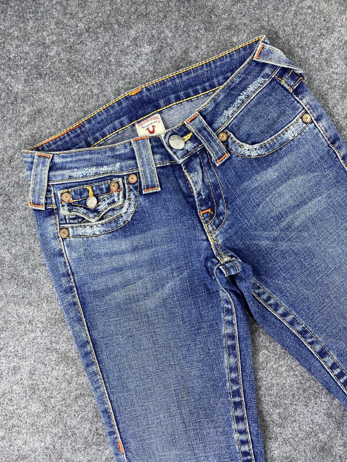 If Six Was Nine × True Religion True Relegion flare jeans - J1117 Size US 27 - 3 Thumbnail