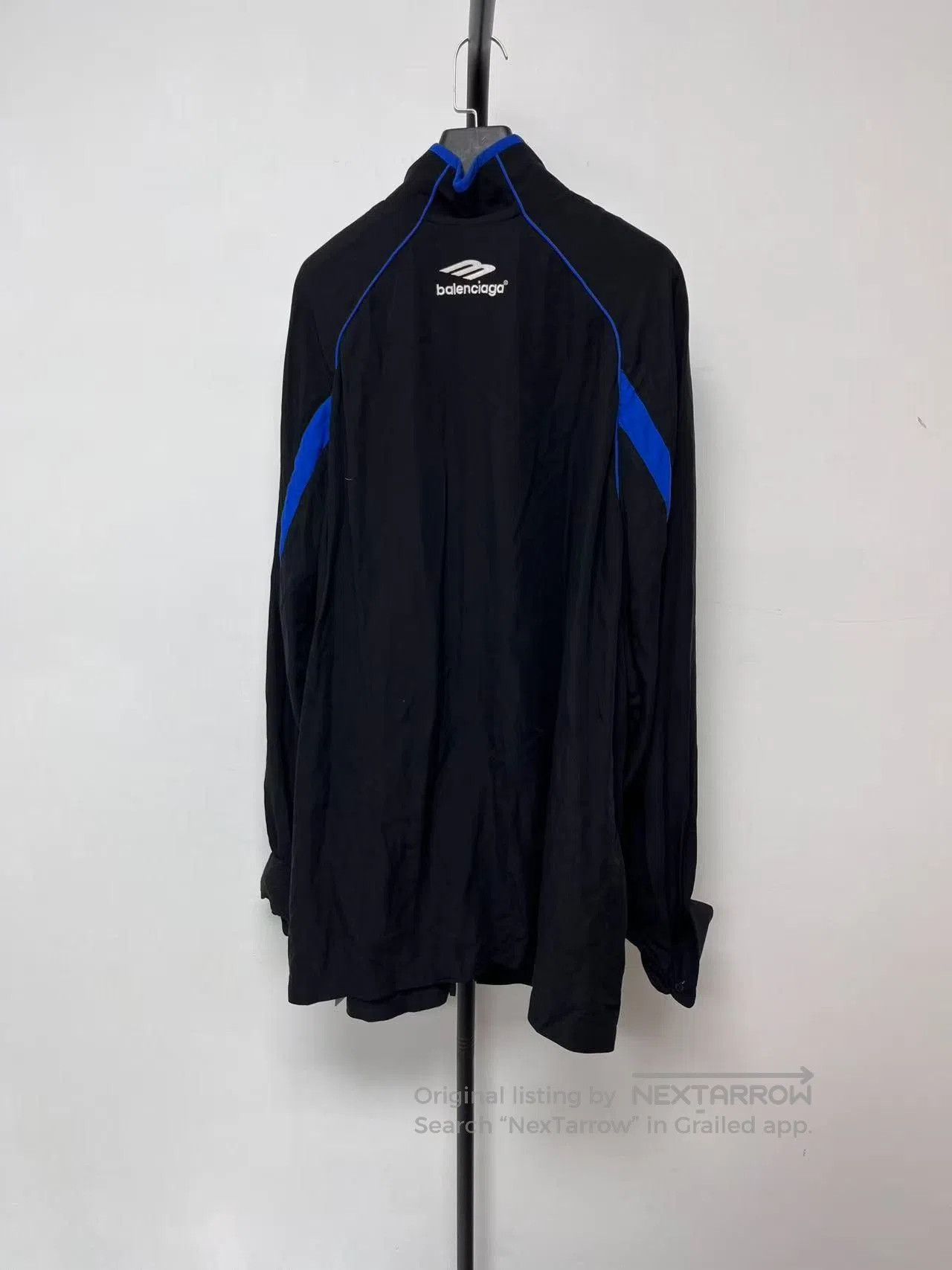 Balenciaga Balenciaga Logo Zip Stand Collar Jacket Women. Size L / US 10 / IT 46 - 2 Thumbnail