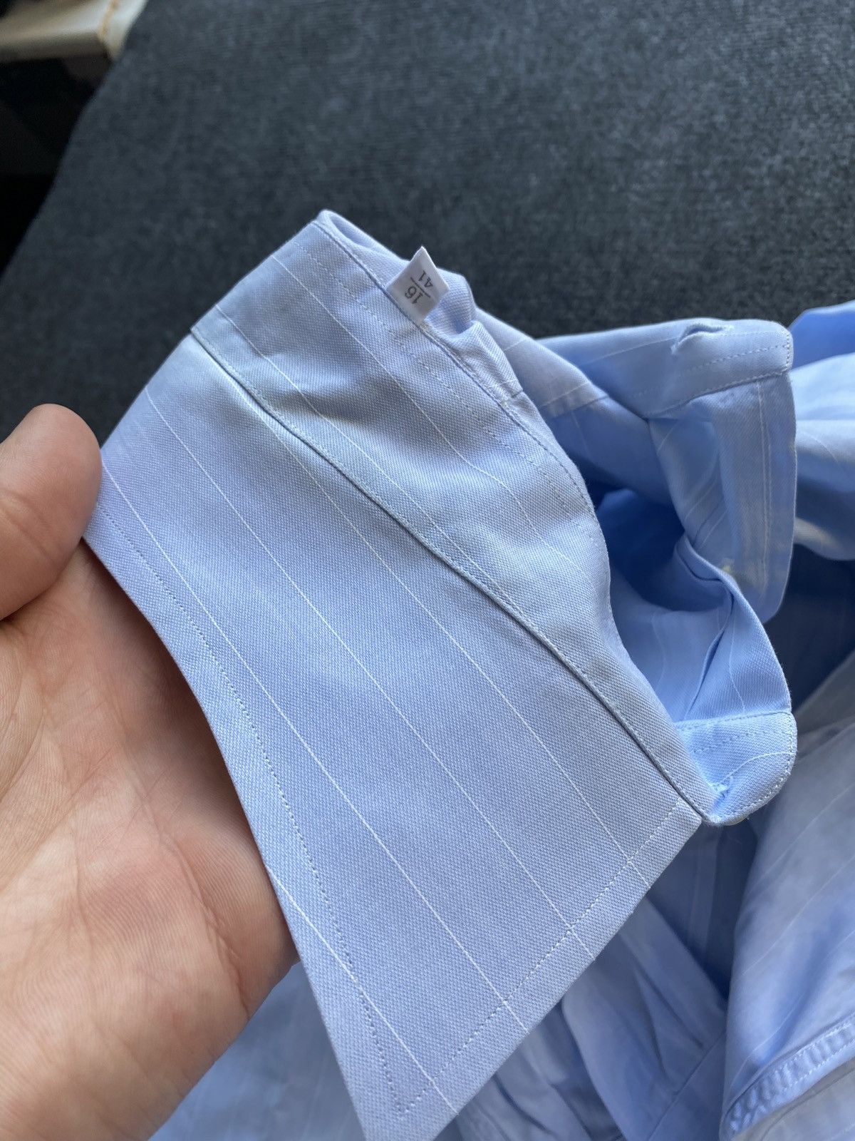 Pal Zileri 🔥Pal Zileri 16/41 L blue button up shirt designer Size US L / EU 52-54 / 3 - 9 Thumbnail