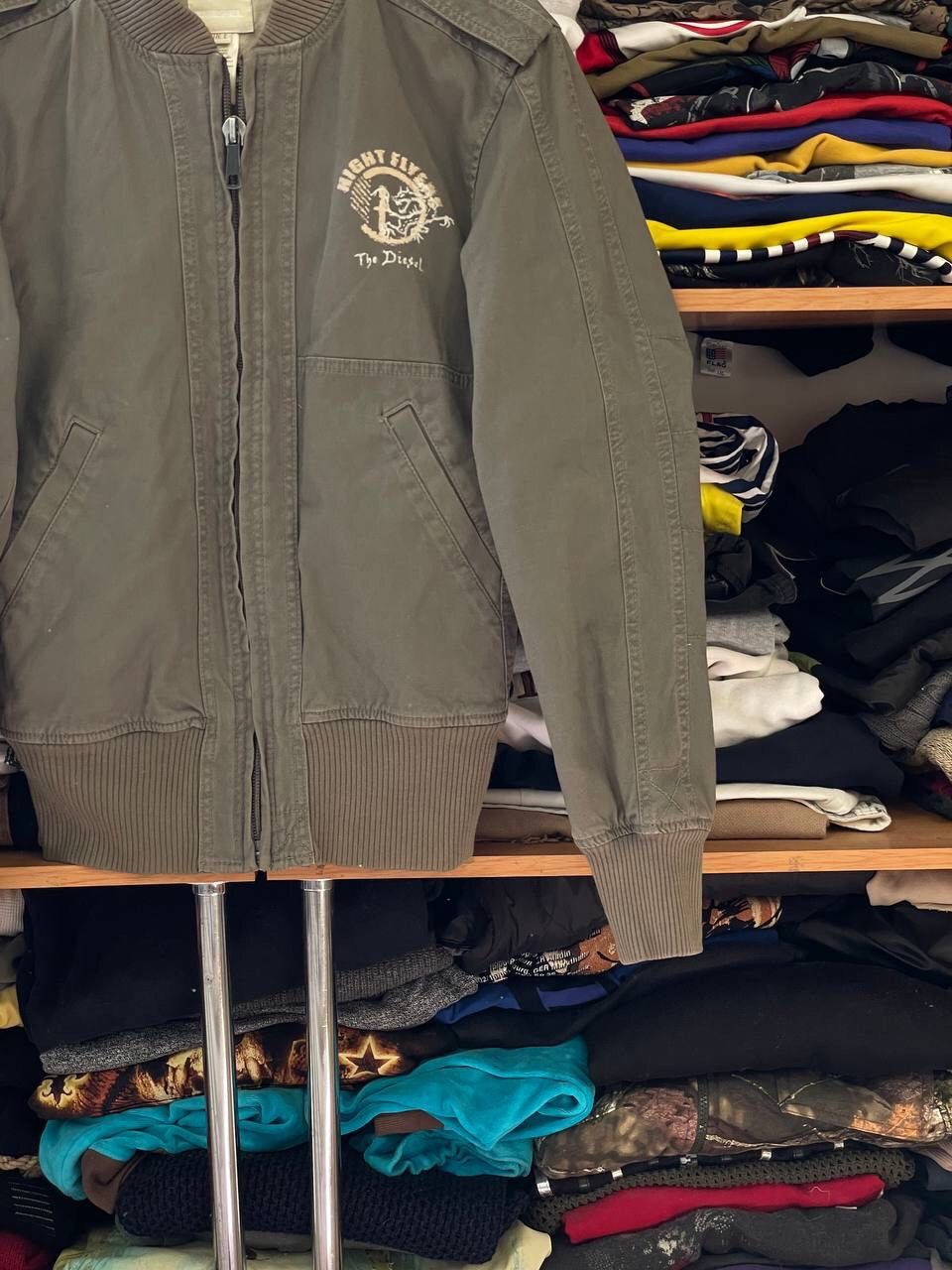 Diesel DIESEL MULTIPOCKET COTTON LIGHT MILITARY JACKET Size US S / EU 44-46 / 1 - 6 Thumbnail