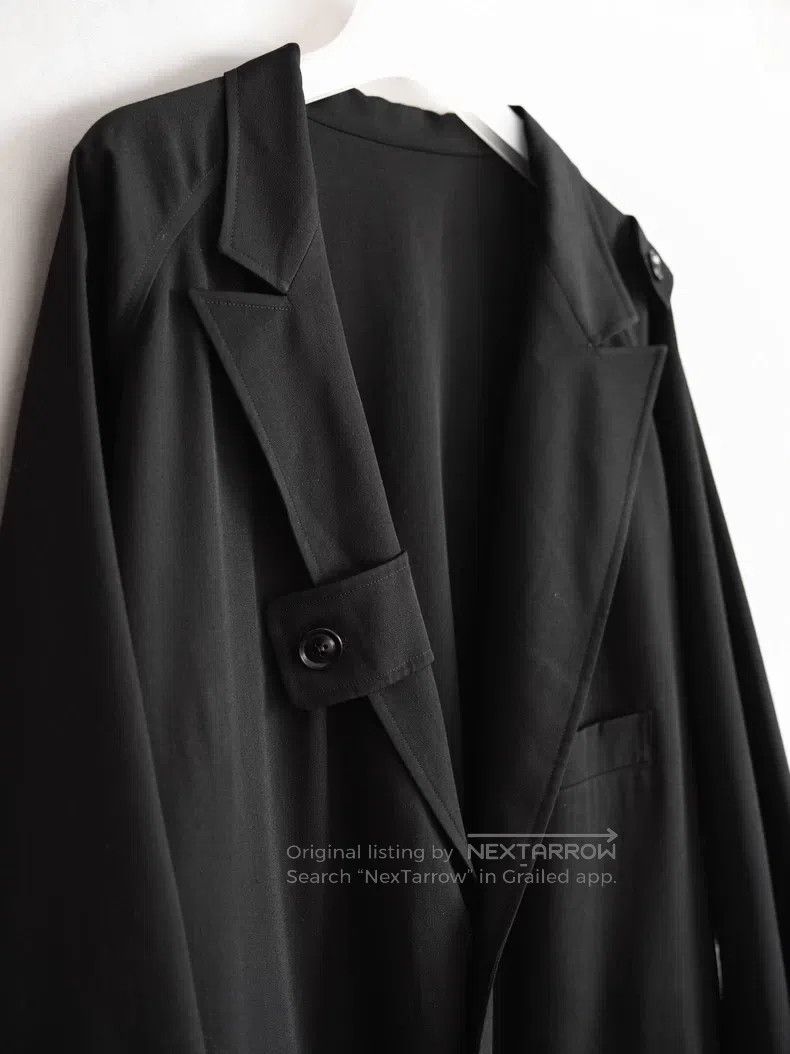 Yohji Yamamoto Yohji Yamamoto Multi-pocket Two-sided Long Coat Size US M / EU 48-50 / 2 - 5 Thumbnail