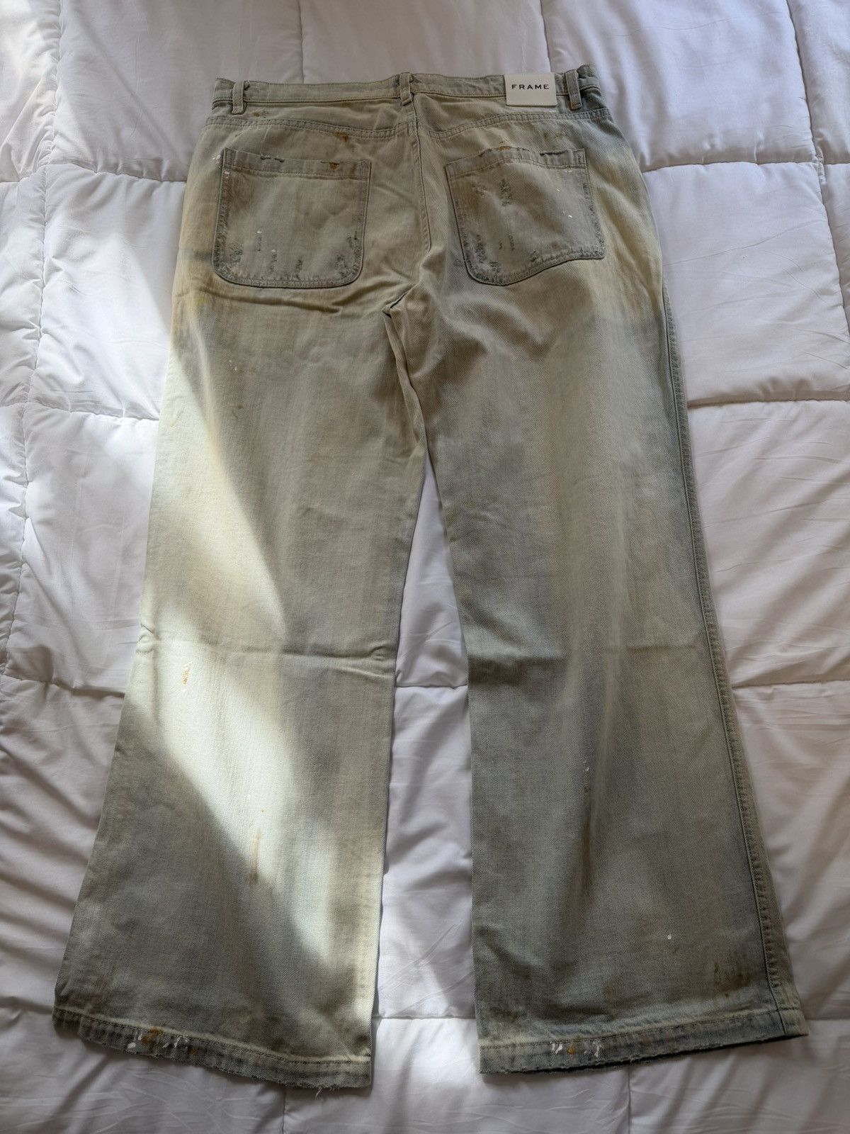 Frame Frame Distressed Flared Denim Size US 36 / EU 52 - 2 Thumbnail