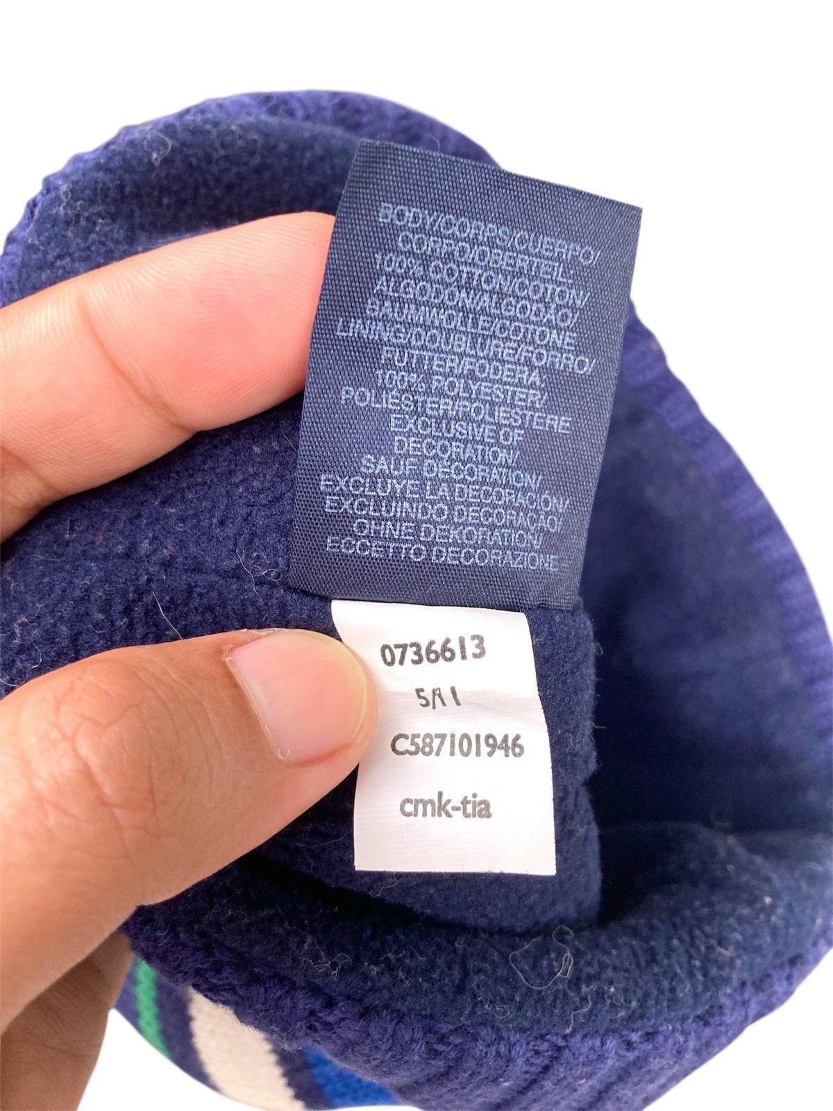 Tommy Hilfiger Tommy Hilfiger Stripe Beanie Size ONE SIZE - 5 Thumbnail