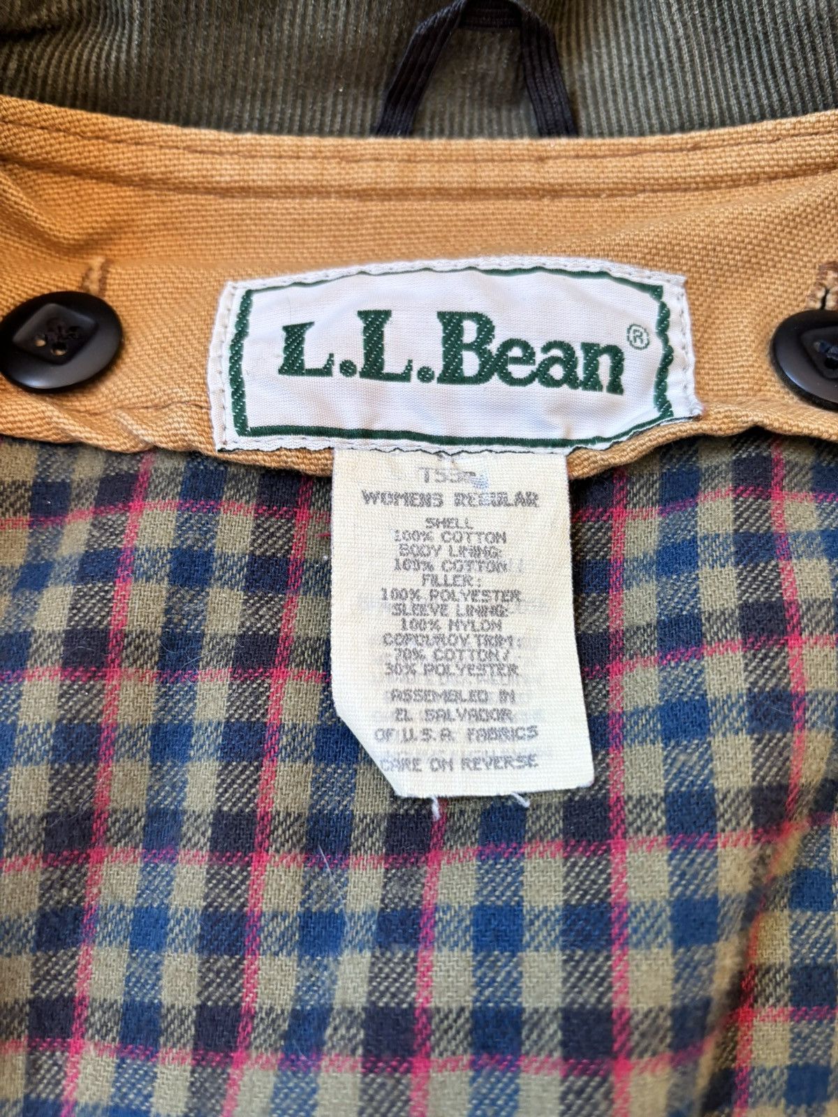 L.L. Bean 90s LLBean tan chore jacket Size L / US 10 / IT 46 - 4 Thumbnail