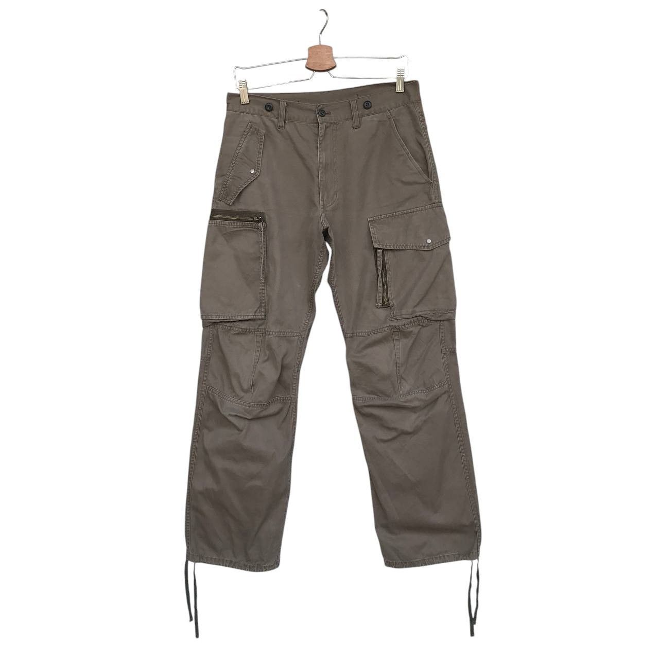 PPFM BJ03-44 RARE PPFM MILITARY TRACKTOR CARGO PANT DRAWSTRING Size US 30 / EU 46 - 1 Thumbnail