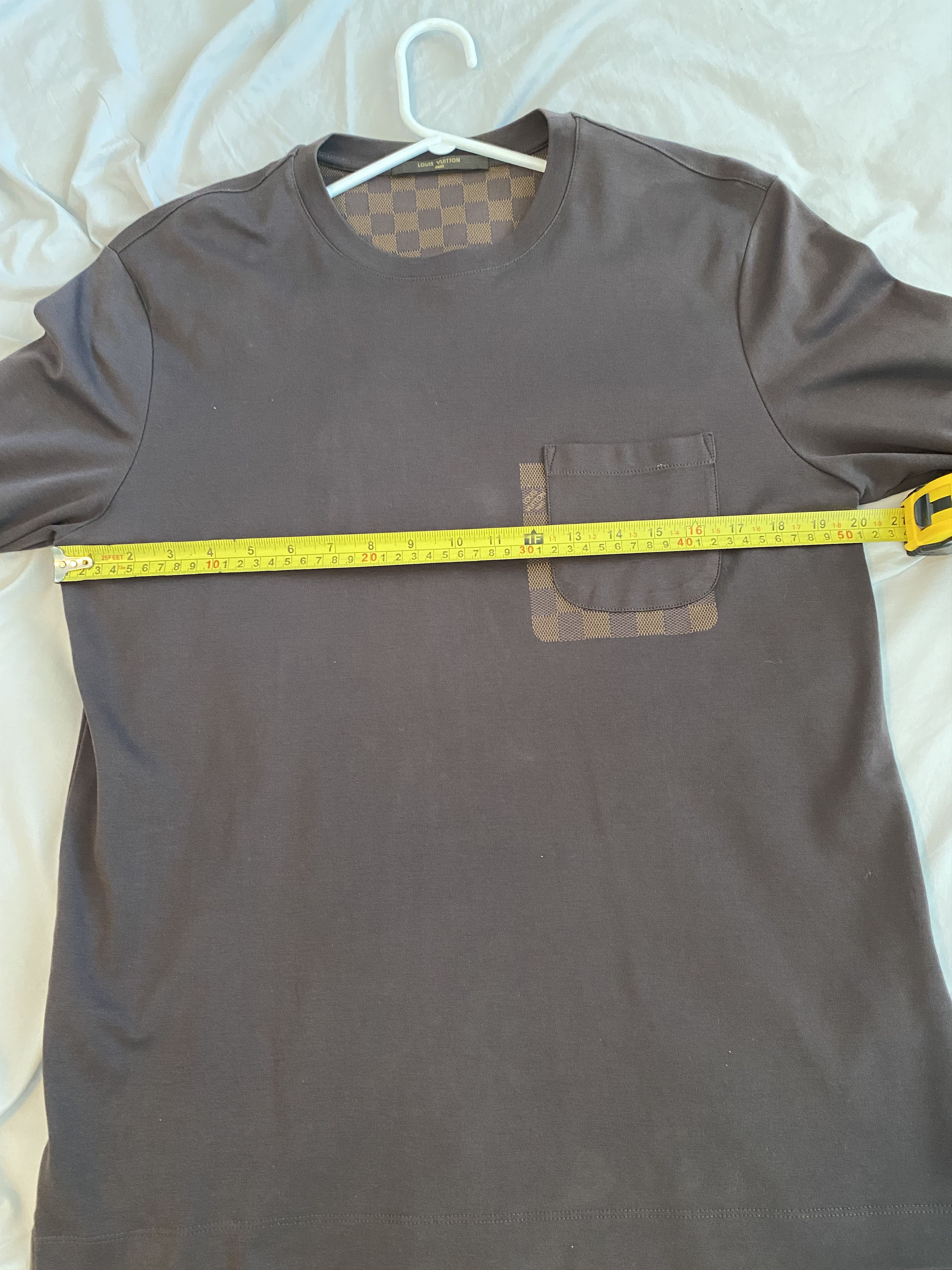 Louis Vuitton Louis Vuitton Damier Pocket Long-Sleeve Tee Size US M / EU 48-50 / 2 - 8 Thumbnail