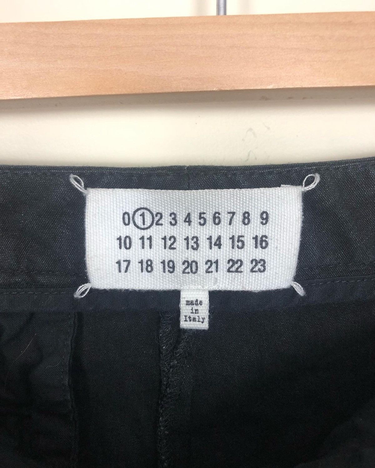 Maison Margiela Margiela Line 1 Black Linen Pants Size 26" / US 2 / IT 38 - 2 Thumbnail