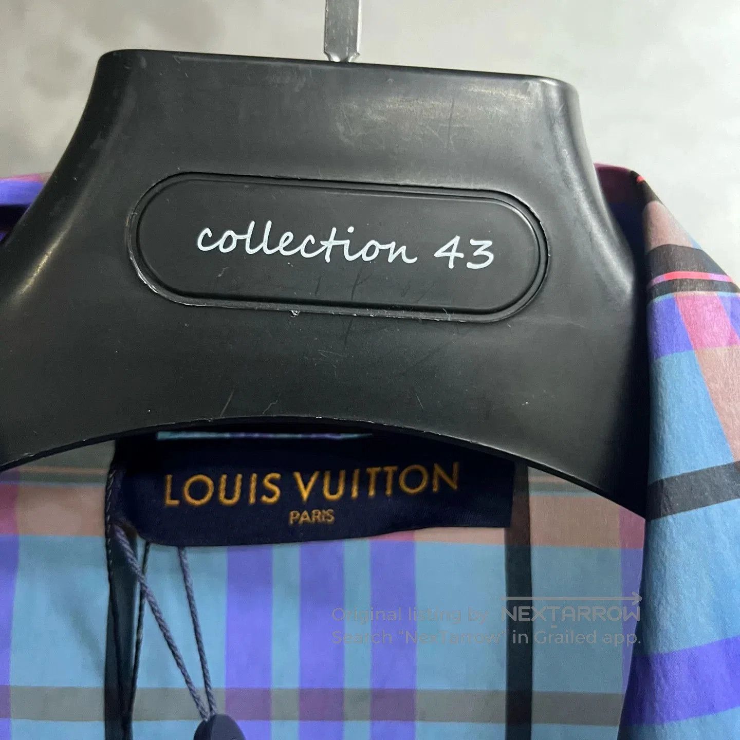 Louis Vuitton Louis Vuitton Blue 3D Backpack Plaid Shirt. Size US S / EU 44-46 / 1 - 2 Thumbnail