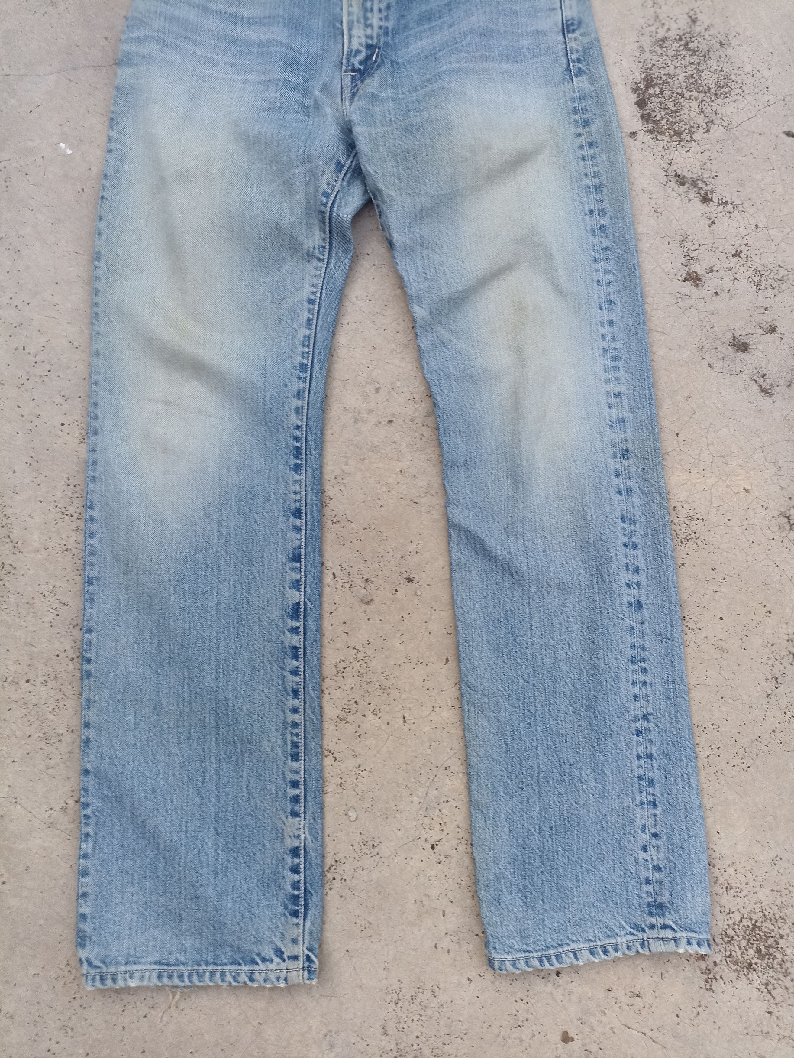 Le Grande Bleu (L.G.B.) Vintage LGB distressed jeans Blue Blue Japan mud washed Size US 30 / EU 46 - 3 Thumbnail