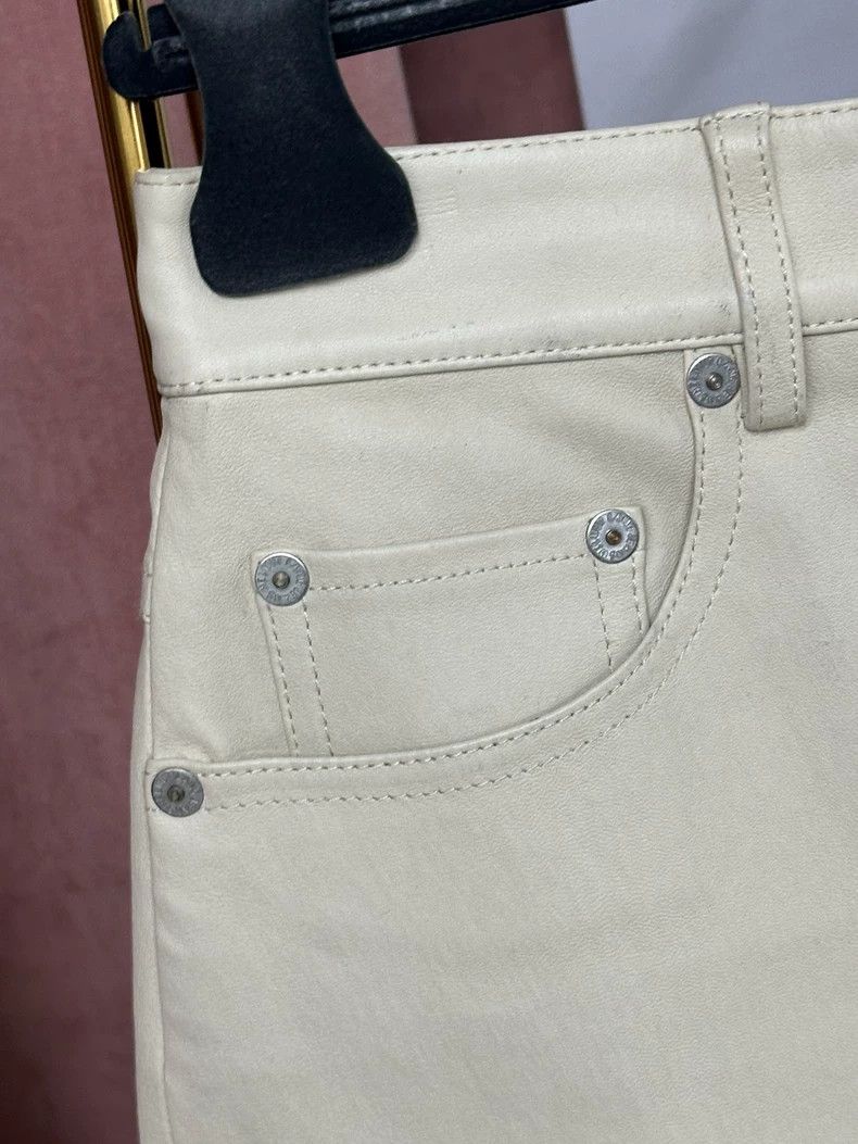 Helmut Lang HELMUT LANG size2 Little sheepskin skirt half skirt short s Size 26" / US 2 / IT 38 - 2 Thumbnail