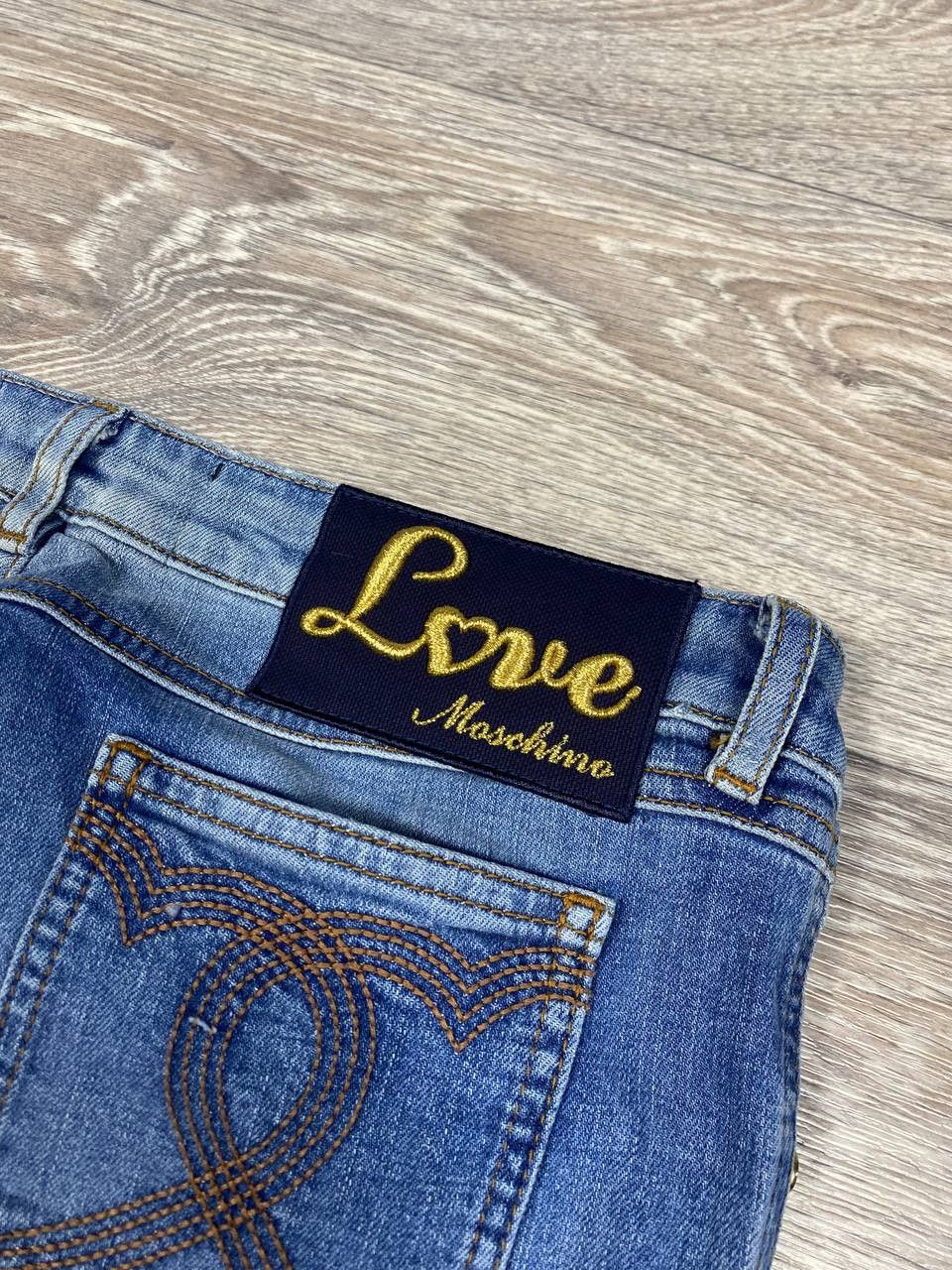 Love Moschino Vintage y2kLove Moschino Tequila Bum Bum Jeans bell-bottom Size 30" / US 8 / IT 44 - 8 Thumbnail