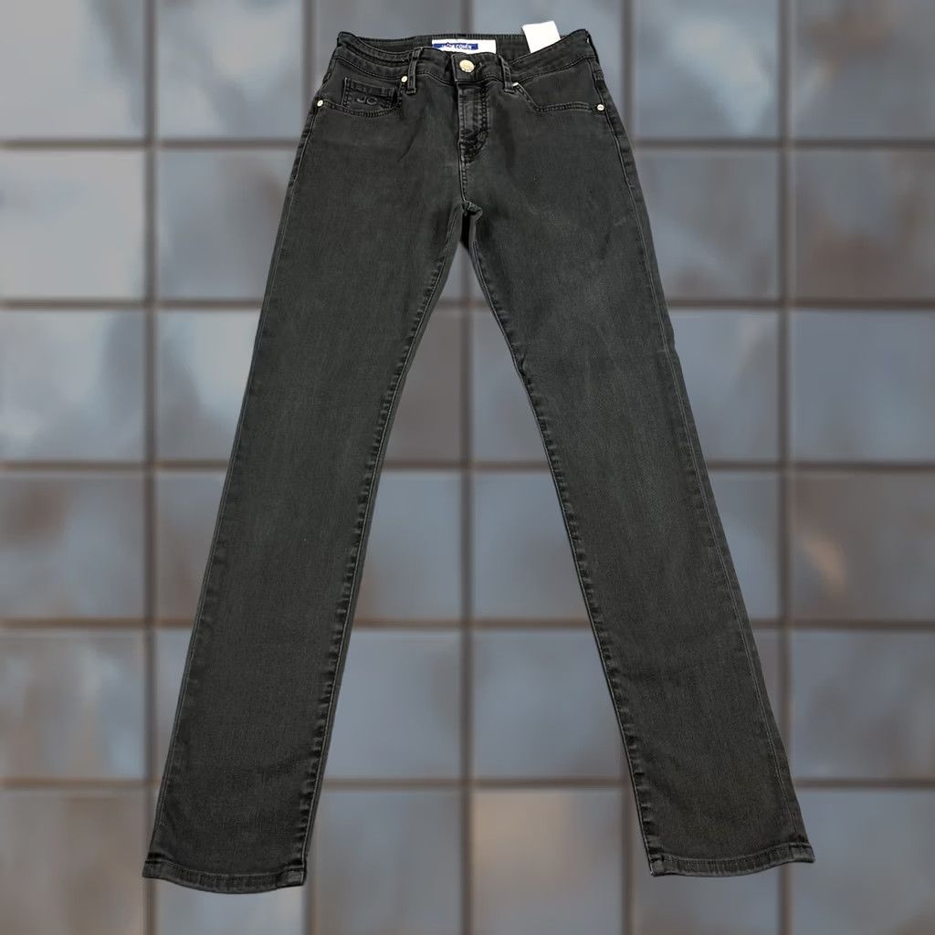 Jacob Cohen Jacob Cohen Womens Jeans Slim Skinny 28 30 UK 8 Grey Stretch Italian Designer Denim Jeans Slim Womens 8 Gray Fashion Vintage N/A Size 30" / US 8 / IT 44 - 1 Thumbnail