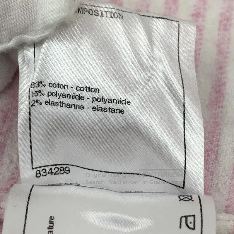 Chanel Chanel Striped Pink Cotton Women's T-Shirt . Size S / US 4 / IT 40 - 6 Thumbnail