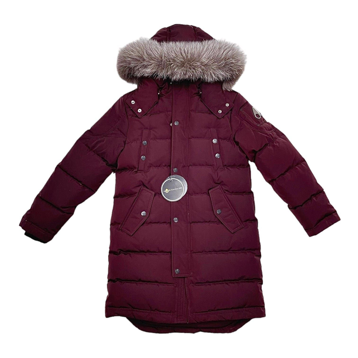 Moose Knuckles Moose Knuckle Causapscal Parka Jacket Burgandy (W) Size M / US 6-8 / IT 42-44 - 1 Thumbnail