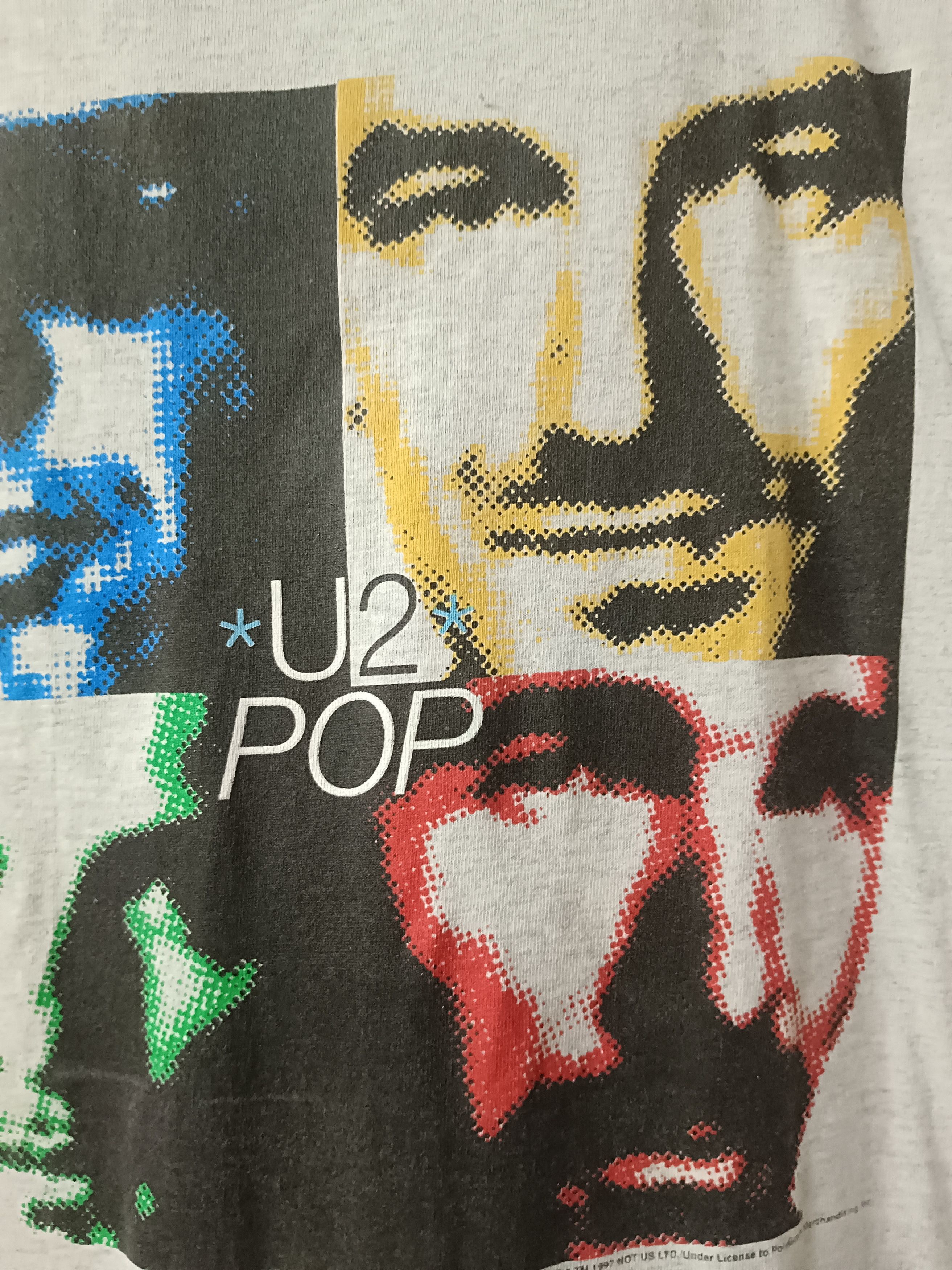 Band Tees Pop Rock Band U2 Pop Mart Tour Tee Size US XL / EU 56 / 4 - 8 Thumbnail