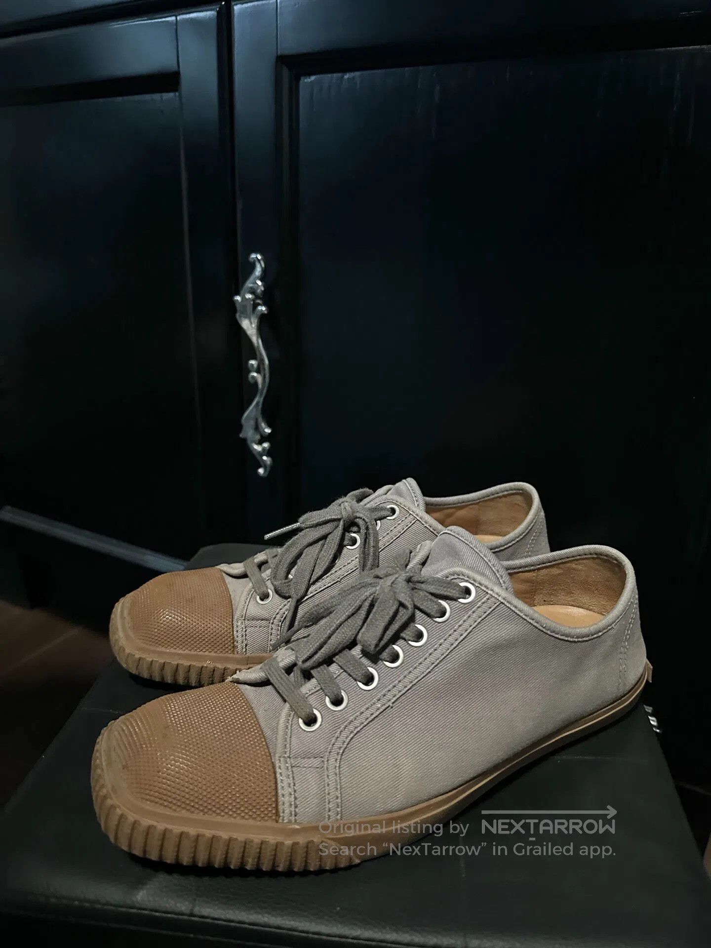 Dries Van Noten DRIES VAN NOTEN Square-toed canvas shoes| Size US 7 / EU 40 - 2 Thumbnail
