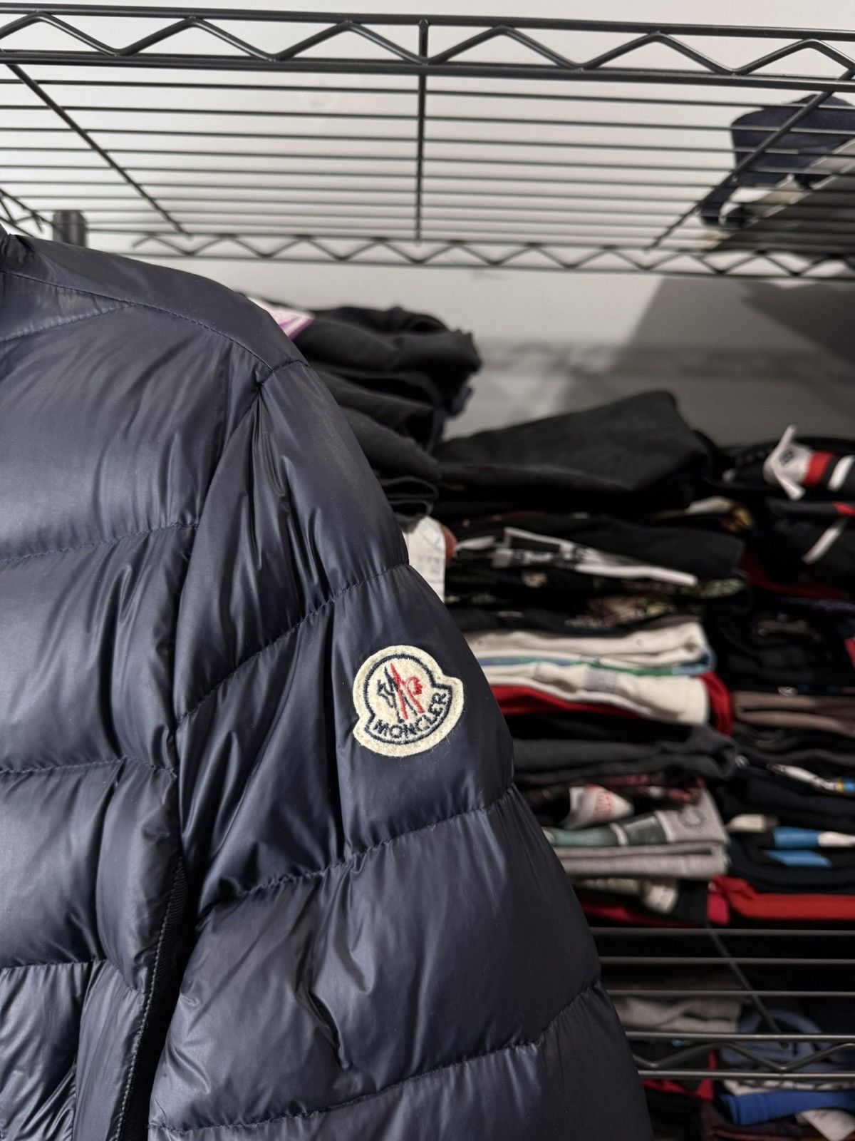 Moncler Moncler Puffer Jacket Wmns Down Jacket Size L / US 10 / IT 46 - 4 Thumbnail