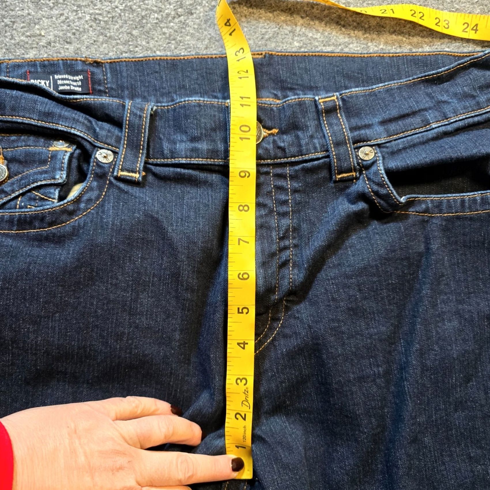 True Religion True Religion Jeans Mens 36x29 Blue Dark Wash Relaxed Straight Casual Capsule Jeans USA Mexico Denim Cotton 5-Pocket Logo Vintage No N/A Size US 36 / EU 52 - 7 Thumbnail