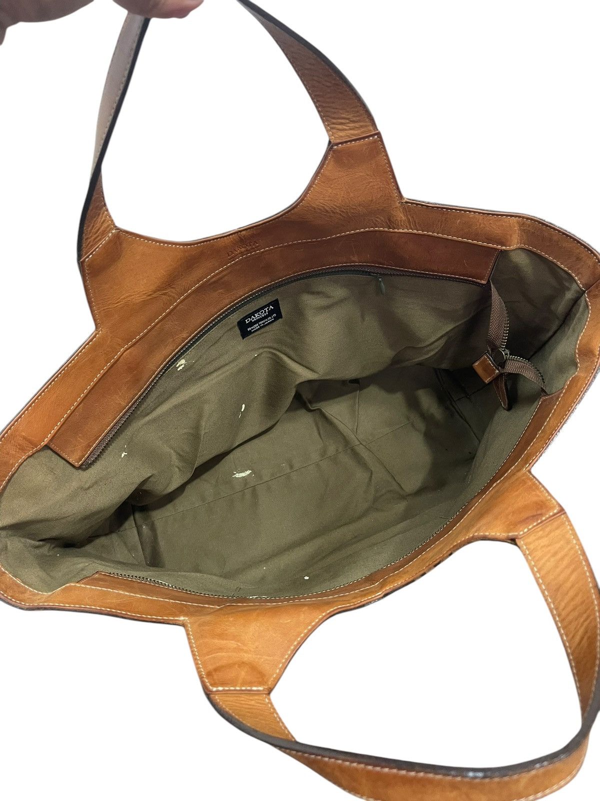 Genuine Leather Full Leather Patina Dakota Japan Tote Bag 1🟩8 Size ONE SIZE - 21 Thumbnail