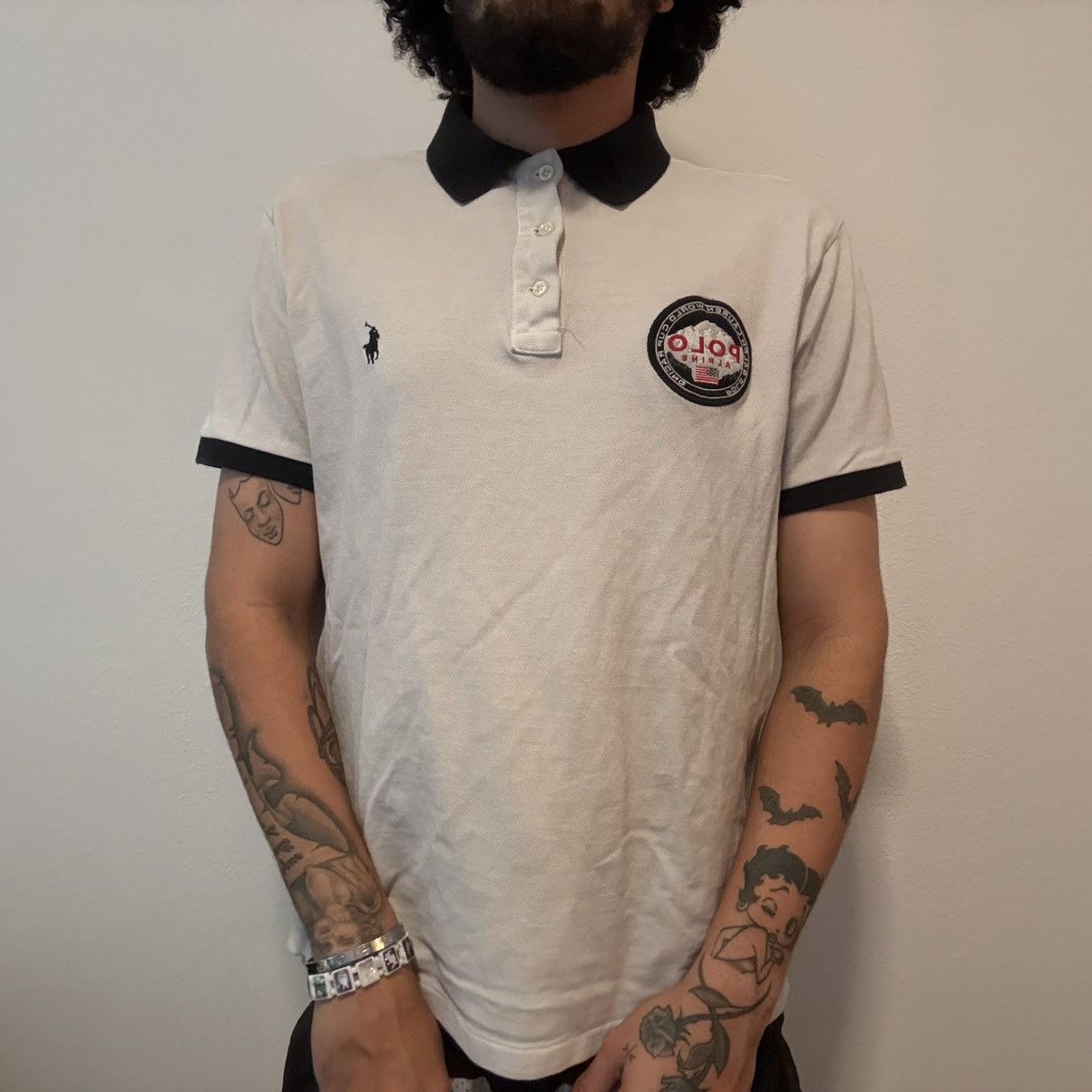 Polo Ralph Lauren Y2K/2000s Grunge Grey Chief Keef Style Polo Ralph Lauren! Size US L / EU 52-54 / 3 - 1 Thumbnail