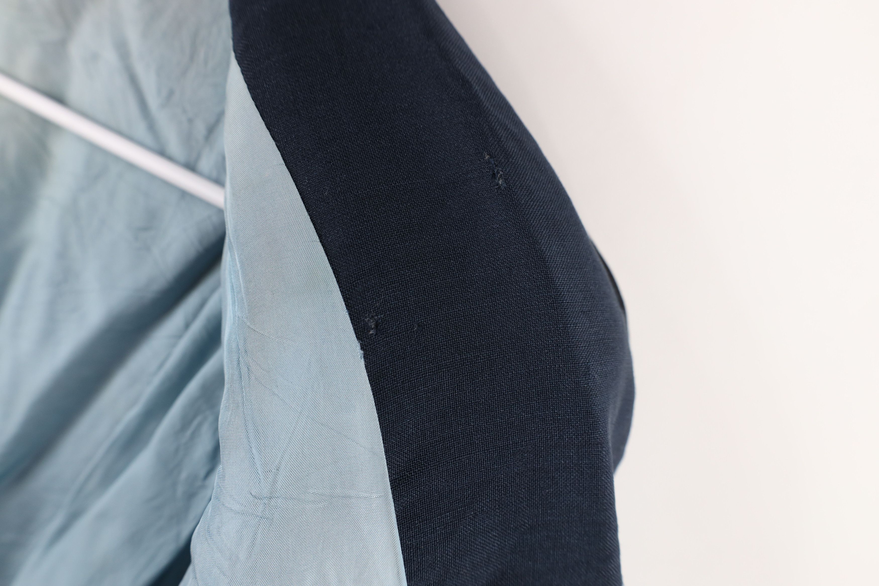 Vintage Vintage 50s Formal Tuxedo Prom Smokers Jacket Wool Blue USA Size US XL / EU 56 / 4 - 12 Thumbnail