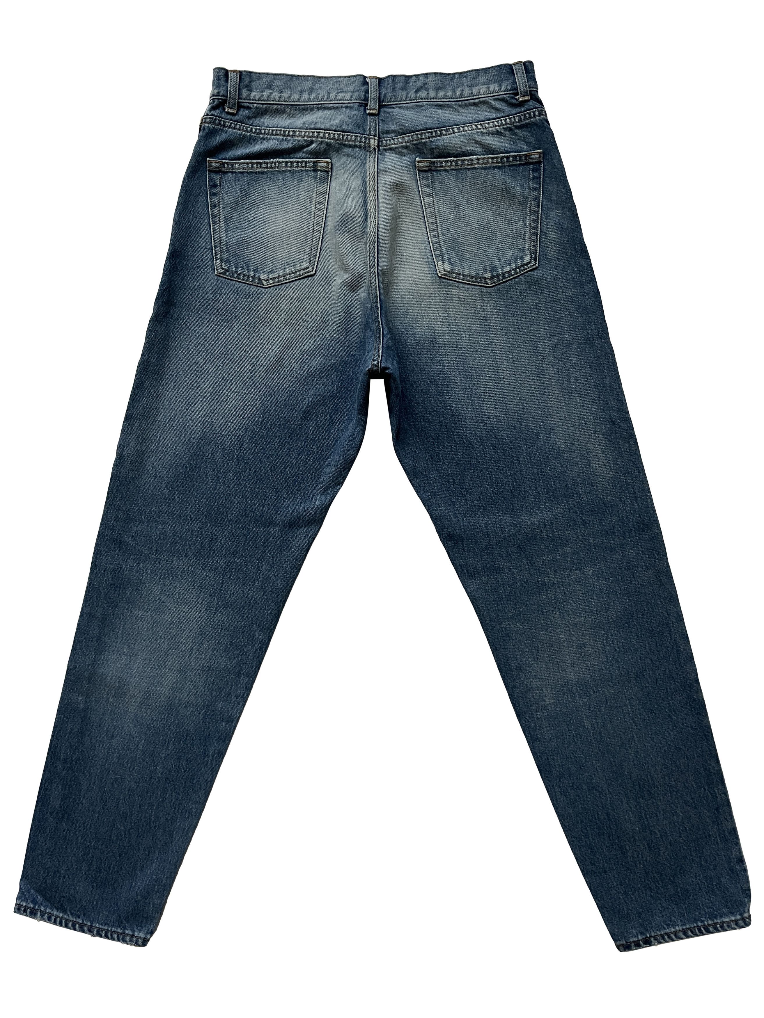 Saint Laurent Paris ⚡️QUICK SALE⚡️2016 Saint Laurent Hedi Slimane Denim Jeans Size US 30 / EU 46 - 2 Thumbnail