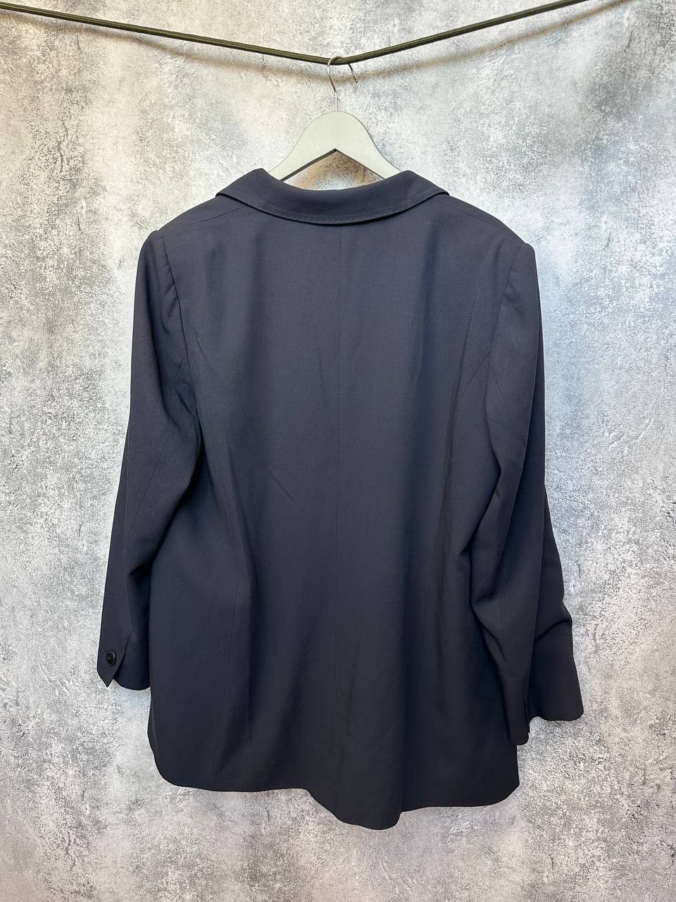 Marina Rinaldi Marina Rinaldi Giacca + Gonna Stretch Jersey Blazer Jacket Size XL / US 12-14 / IT 48-50 - 3 Thumbnail