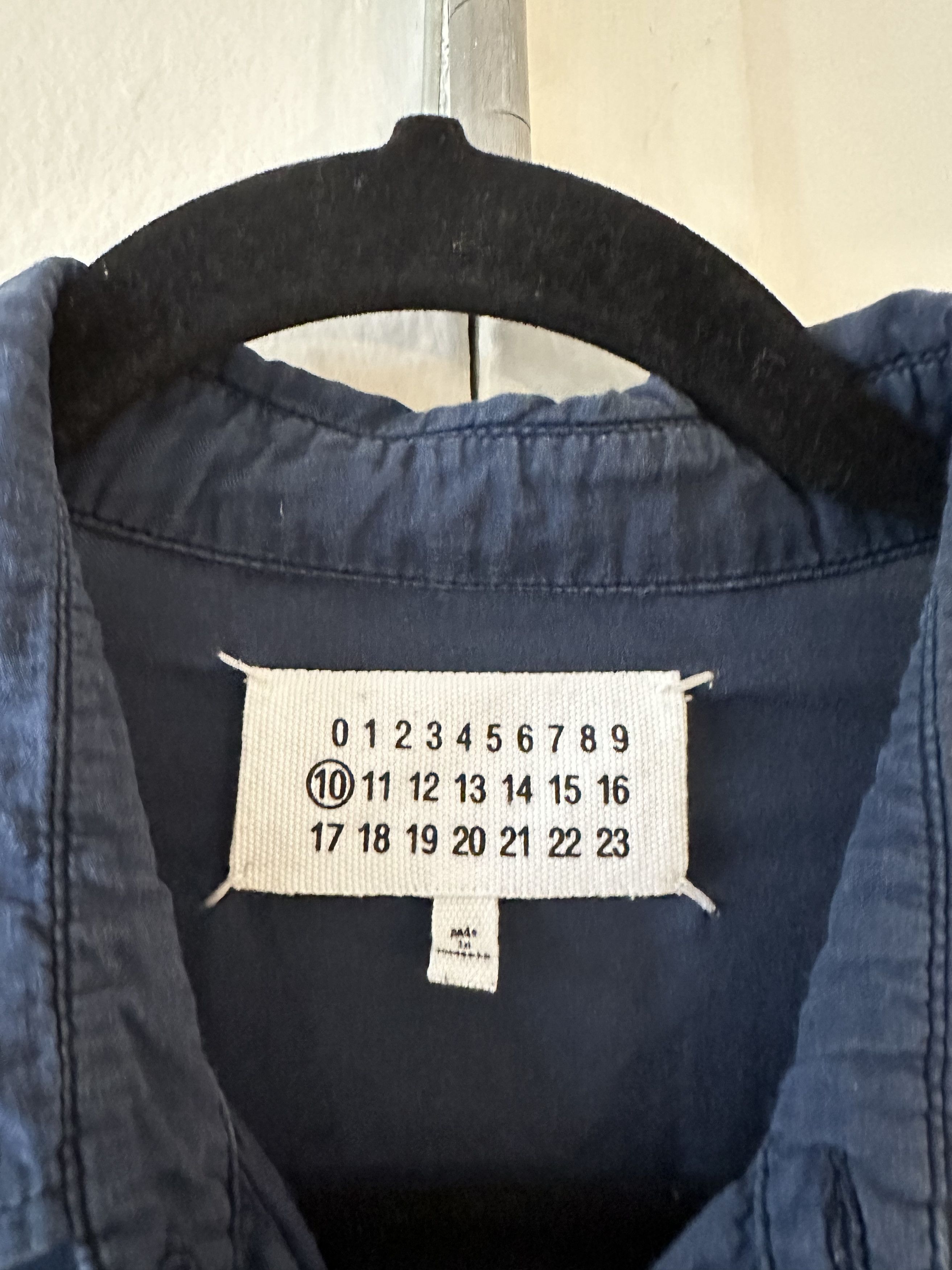 Maison Margiela Maison Margiela Short Sleeve Button Up Shirt Size US L / EU 52-54 / 3 - 3 Thumbnail
