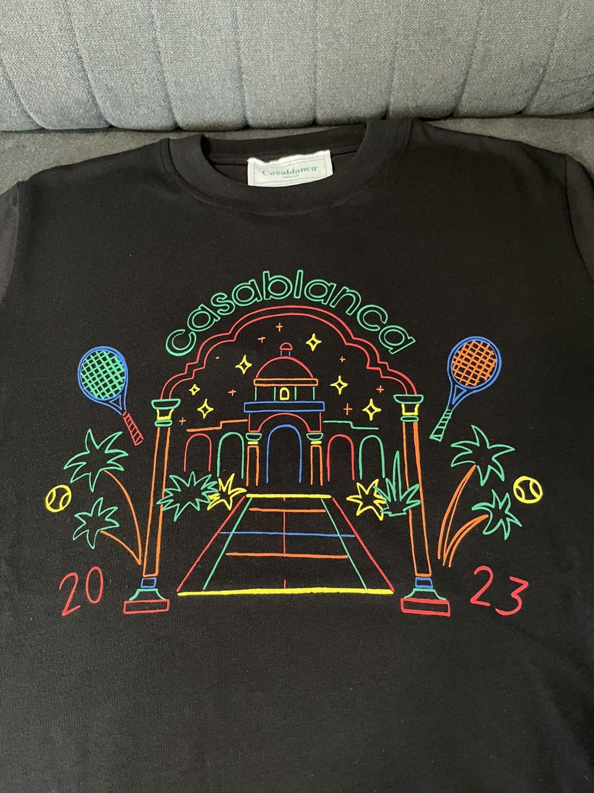 Casablanca Casablanca Crayon Temple T-Shirt Size US M / EU 48-50 / 2 - 3 Thumbnail