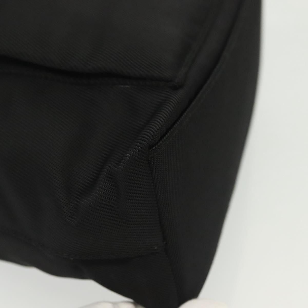 Gucci GUCCI Bamboo Hand Bag Nylon Black Silver 000 2265 000 2265 Size ONE SIZE - 12 Thumbnail