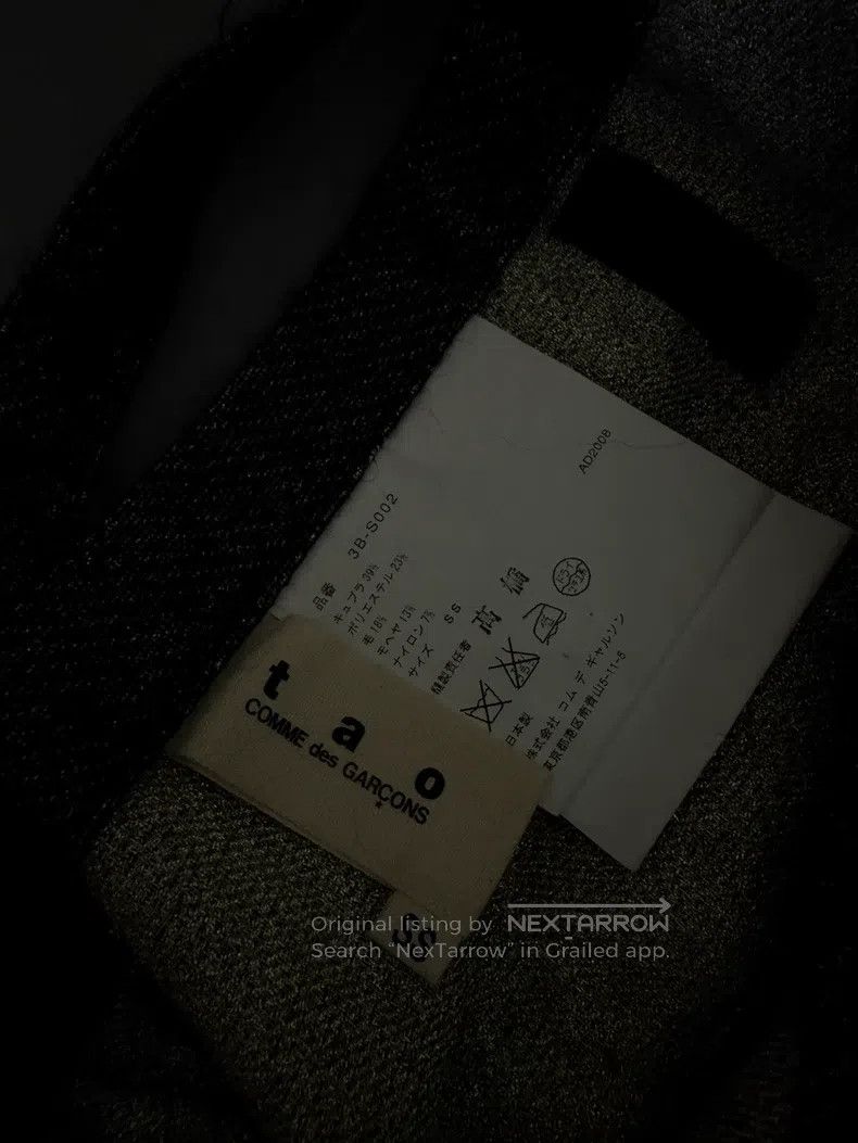 Comme des Garcons Comme Des Garcons size XS Gold and Silver Thread Pleated L Size 23" - 7 Thumbnail