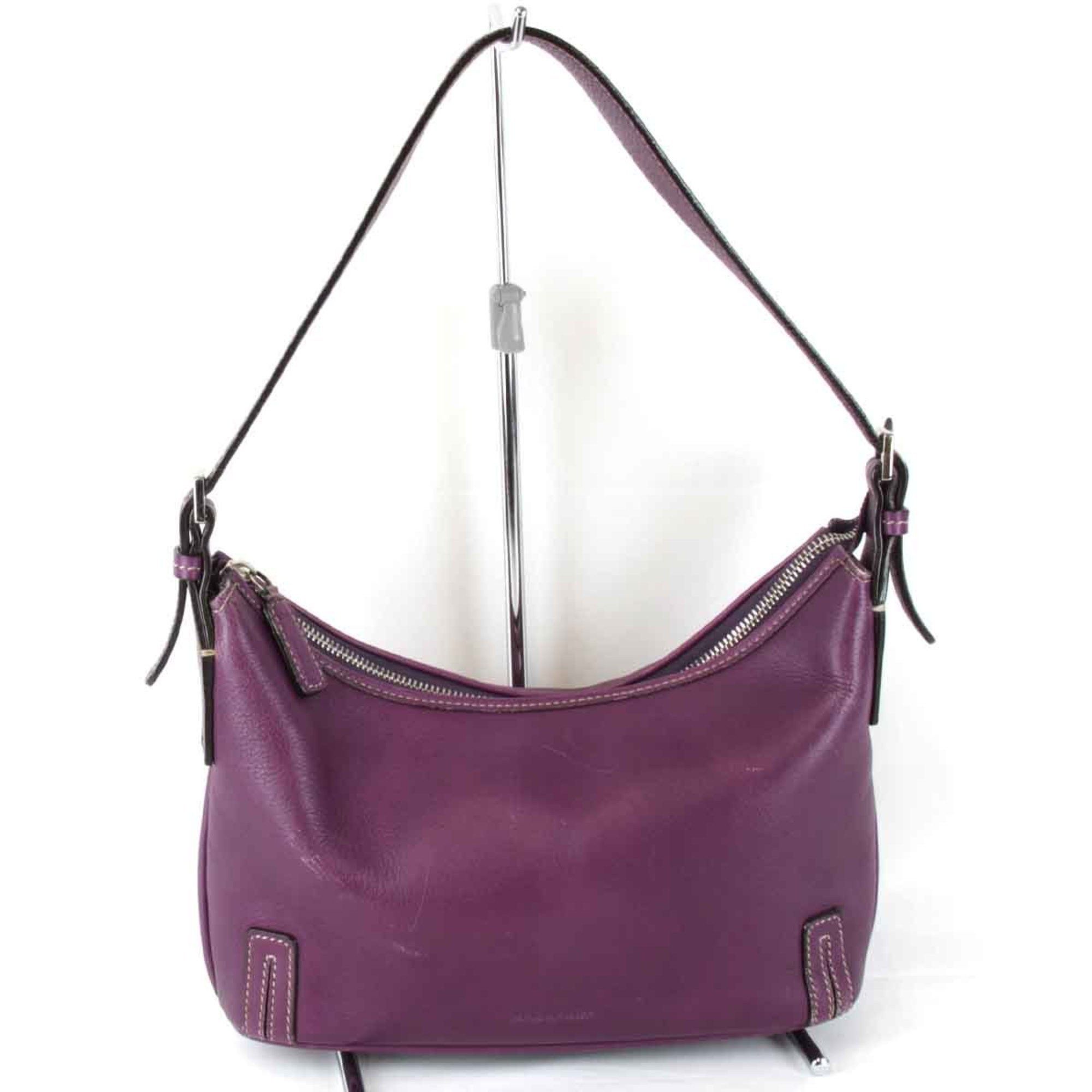 Leather Shoulder Burberry Purses Purple Burberry Shoulder Bag
