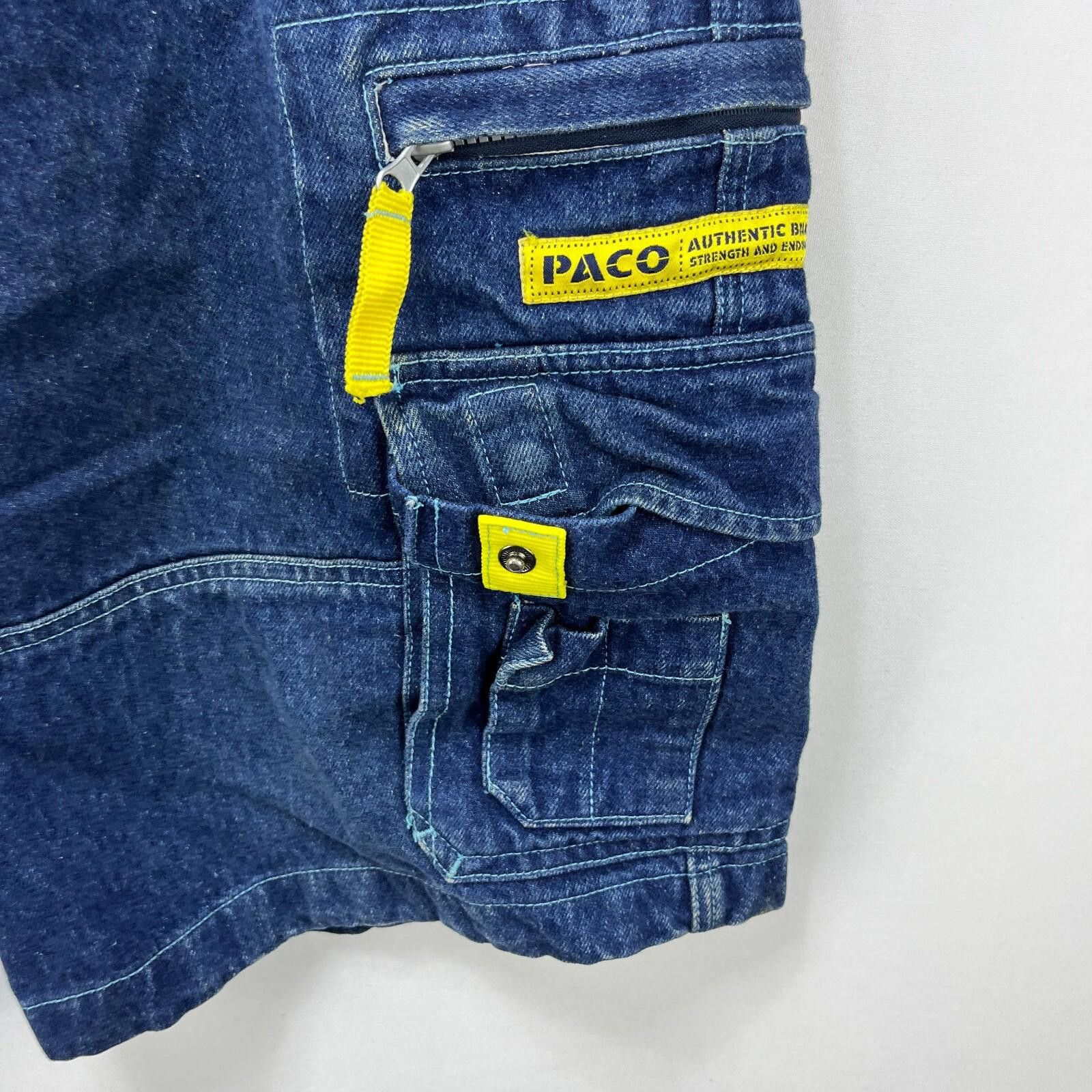 Pacsun Vintage Y2K Paco Jeans Shorts Baggy Size 34 Jorts Denim Size US 34 / EU 50 - 3 Thumbnail