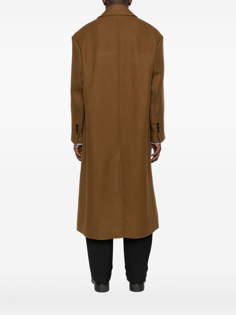 AMI Ami Double-Breasted 100% Wool Overcoat Size US M / EU 48-50 / 2 - 11 Thumbnail