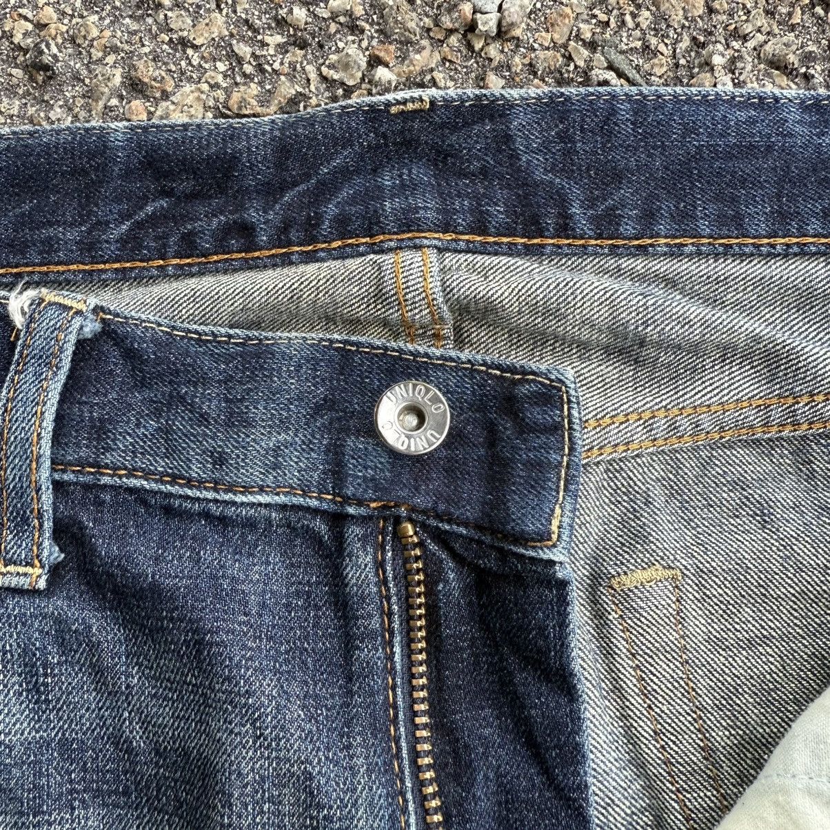 Japanese Brand VINTAGE JAPANESE STRAIGHT FADED JEAN DENIM PANTS Size US 35 - 8 Thumbnail